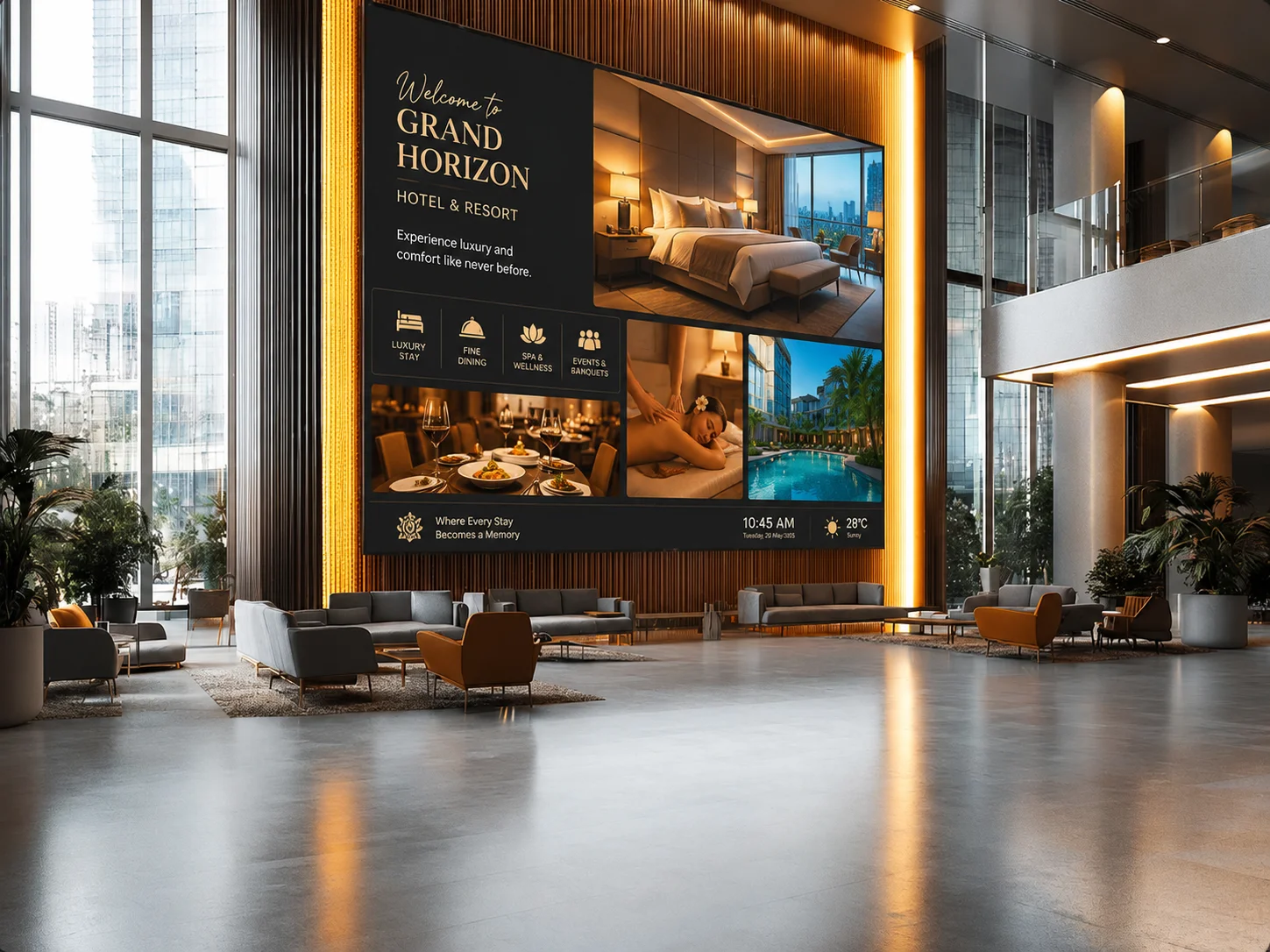 Video Walls for Lobbies & Events